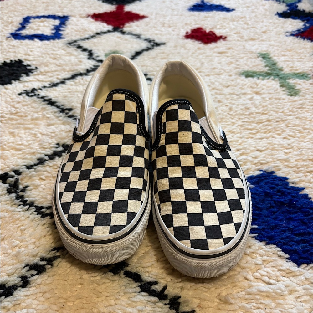 Vans Classic Checkboard Slip-ons | W6.5/M5.0